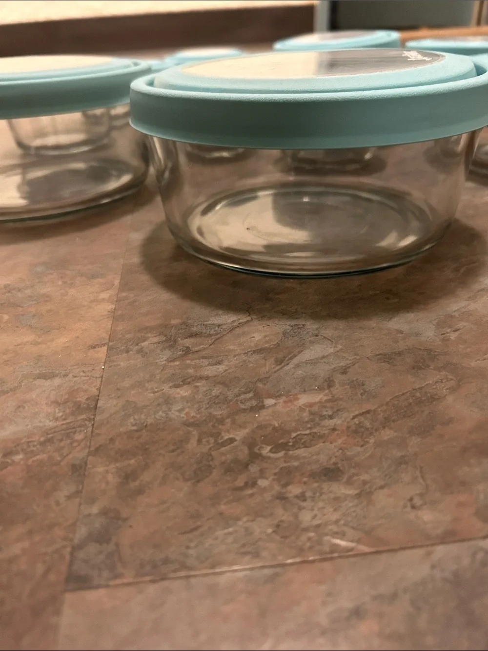 Anchor Hocking TEAL 12 Piece Glass Bowl Set w True Seal Lids BRAND NEW - Picture 13 of 16